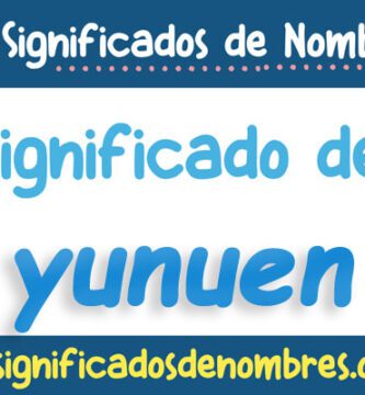 Significado de Yunuen