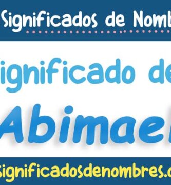 Significado de Abimael