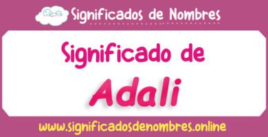 Significado de Adali