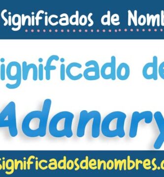 Significado de Adanary