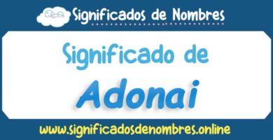 Significado de Adonai