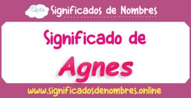Significado de Agnes