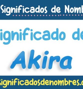 Significado de Akira