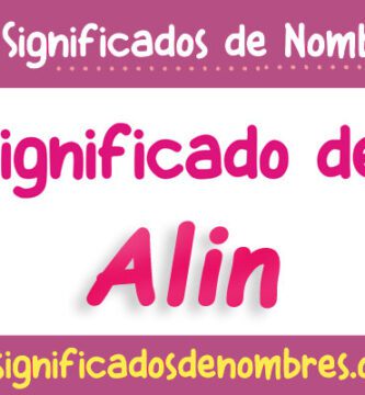 Significado de Alín