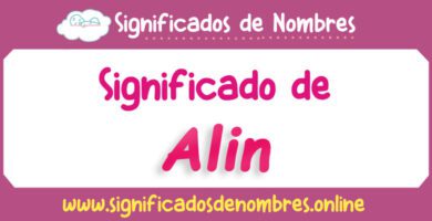 Significado de Alín