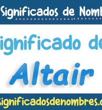 Significado de Altair