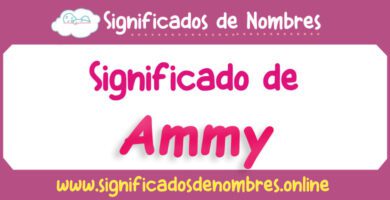 Significado de Ammy