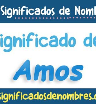 Significado de Amós