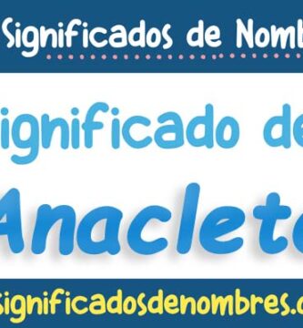 Significado de Anacleto