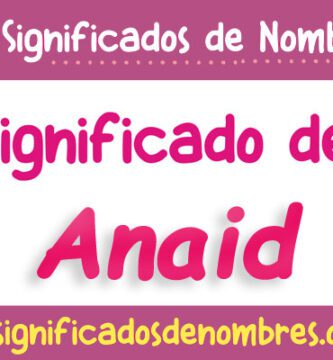 Significado de Anaid