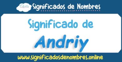 Significado de Andriy