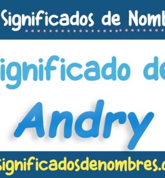 Significado de Andry