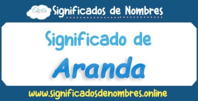 Significado de Aranda