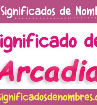 Significado de Arcadia