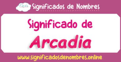 Significado de Arcadia