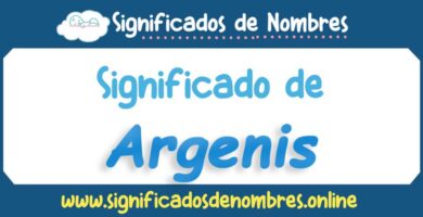 Significado de Argenis
