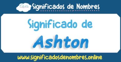 Significado de Ashton