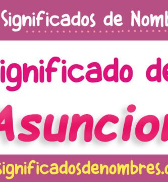 Significado de Asunción
