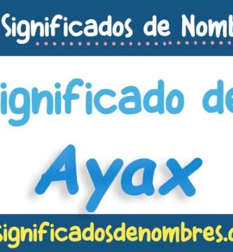 Significado de Ayax