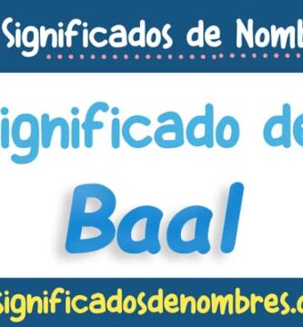 Significado de Baal