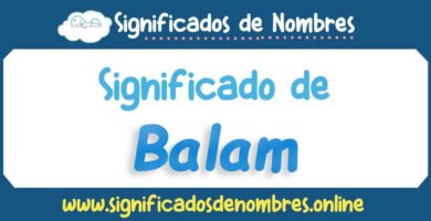 Significado de Balam