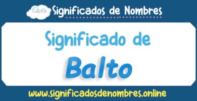 Significado de Balto