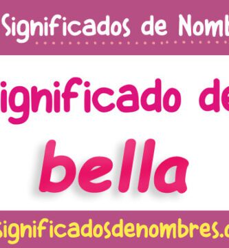 Significado de Bella