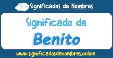 Significado de Benito