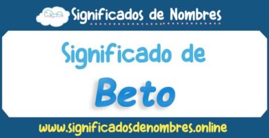 Significado de Beto