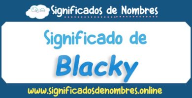 Significado de Blacky
