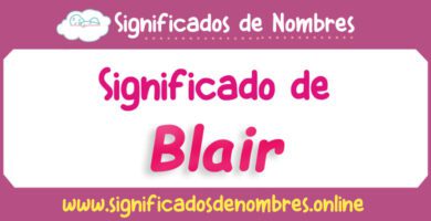 Significado de Blair