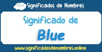 Significado de Blue
