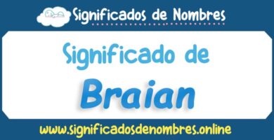 Significado de Braian