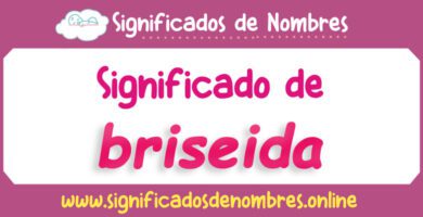 Significado de Briseida