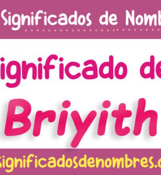 Significado de Briyith