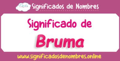 Significado de Bruma
