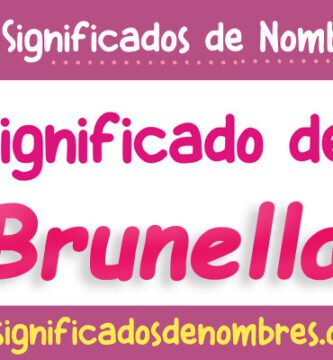 Significado de Brunella