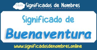 Significado de Buenaventura