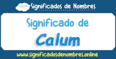 Significado de Calum