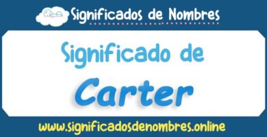 Significado de Carter