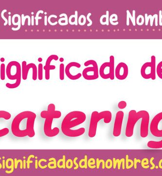 Significado de Catering
