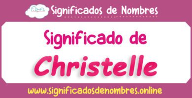 Significado de Christelle