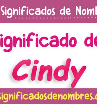 Significado de Cindy