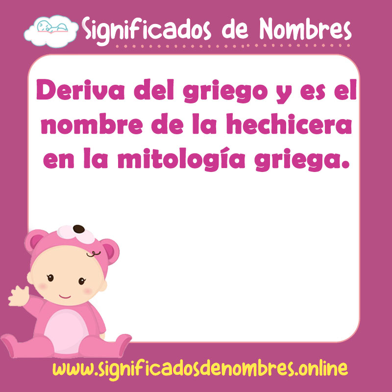 Significado y origen del nombre Circe