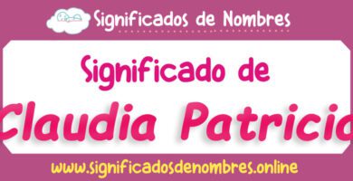 Significado de Claudia Patricia