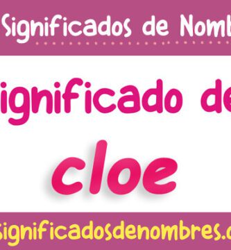 Significado de Cloe