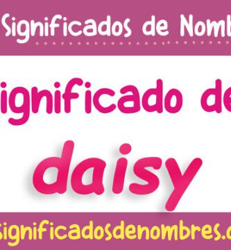 Significado de Daisy