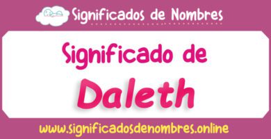 Significado de Daleth