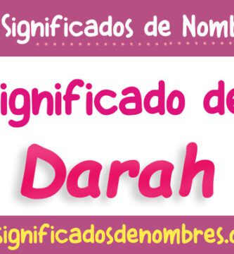 Significado de Darah