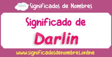 Significado de Darlin